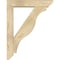 Ekena Millwork Funston Slat Rough Sawn Bracket w/ Offset Brace, Douglas Fir, 6"W x 28"D x 36"H BKT0604X28X36FST06RDF - alternate 4